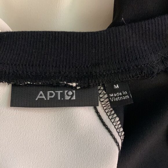 APT 9 WOMEN CHIFFON LONG SLEEVES BLOUSE SIZE MEDIUM - Picture 8 of 10